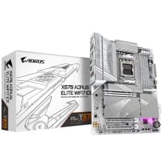 Gigabyte X870 AORUS Elite WiFi7 ICE, Chipset X870, AMD AM5, ATX, DDR5 Rev. 1.1 (X870AELITEWIFI7ICE)