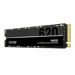 SSD Lexar NM620, 512GB, 3D NAND, M.2 NVMe, Leitura: 3500Mb/s e Gravação: 2400Mb/s (LNM620X512G-RNNNU)