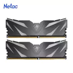Netac Shadow II 32GB (2x16GB) DDR4 3200 Mhz, CL16, Preta (NSWKU2BD4323200LH8DP)