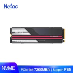 SSD Netac NV7000 1TB M.2 2280 PCIe GEN4X4 NVME Leitura 7000MB/s e Gravação 5500MB/S (NT01NV7000-1T0-E4X)
