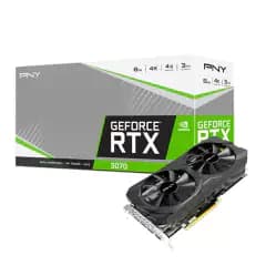 PNY NVIDIA Geforce RTX 3070 UPRISING 8GB DDR6 256 bits Dual Fan, LHR DLSS