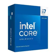 Intel Core i7-14700KF, 14ª Geração, 5.6 GHz Max Turbo, Cache 33MB, 20 Núcleos, 28 Threads, LGA1700 (BX8071514700KF)
