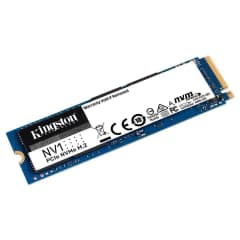 SSD Kingston NV1 250GB, M.2 2280 NVMe, Leitura: 2100MB/s e Gravação: 1100MB/s (SNVS/250G)