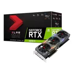PNY NVIDIA GeForce RTX 3070 Ti XLR8 Gaming UPRISING EPIC-X RGB Triple Fan, 8GB GDDR6, LHR, DLSS, Ray Tracing (VCG3070T8TFXMPB)