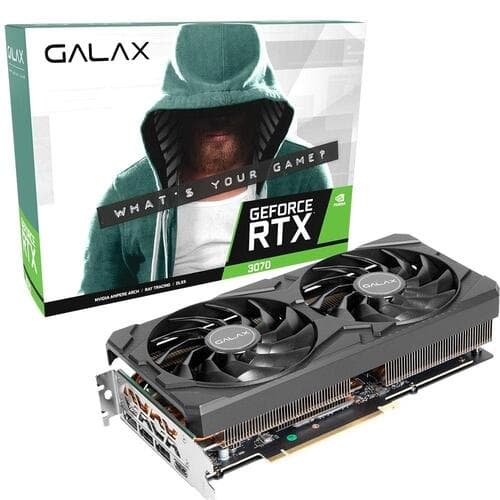 Placa de Vídeo Galax Nvidea RTX3070 8Gb Gddr6 37NSL6MD2KCH