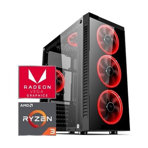 PC Gamer Login Ryzen 3 Pro 4350G 3.8GHz (Max. 4.0 GHz) 8GB Ram 3200 MHz SSD 256GB Linux