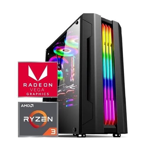 PC Gamer Login Ryzen 3 Pro 5350G 4.0GHz (Max. 4.2 GHz) 8GB Ram 3200 MHz SSD 256GB Linux