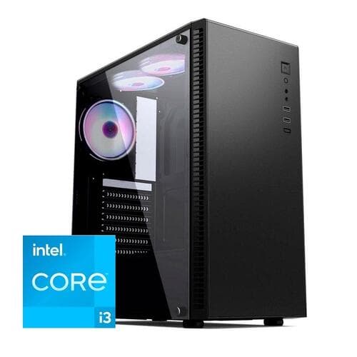 Pc Gamer Login, Intel Core i3 12100 (3.3Ghz - Max. 4.3Ghz), 8Gb Ram 3200Mhz, 256Gb SSD, Linux