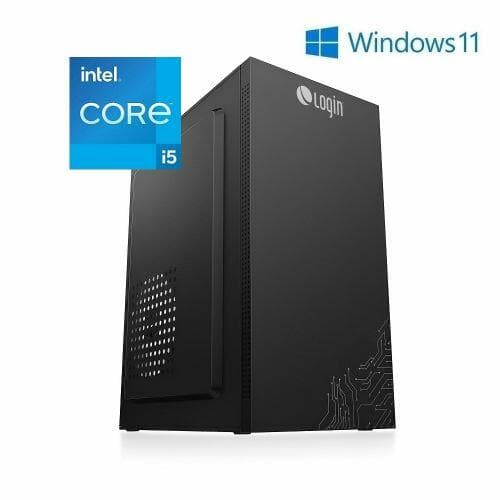 Computador Login Intel Core i5 11400 2.60 GHz (Max 4.40 GHz) 256GB SSD 8Gb Ram DDR4 3200MHz Windows 11 Home