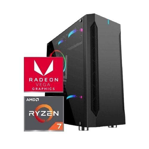 PC Gamer Login AMD Ryzen 7 5700G 3.8 GHz 16 Mb Cache SSD 512Gb NVMe M.2 Mem 16Gb 3200 MHz 500W 80 Plus Bronze Linux