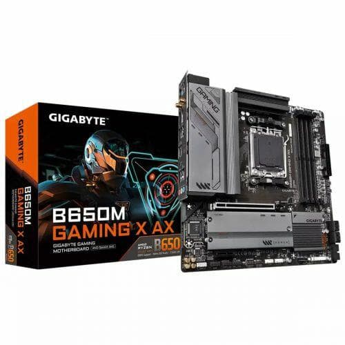 Placa M�e Gigabyte Amd B650m Gaming X Ax Matx Am5 Wi-fi DDR5