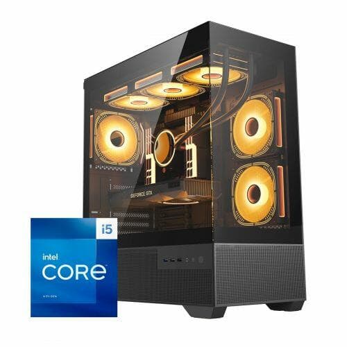 PC Gamer Login Intel Core i5 14400, 32GB DDR5, SSD 512, UHD Graphics 730, Fonte 750W 80 Plus Bronze, Linux