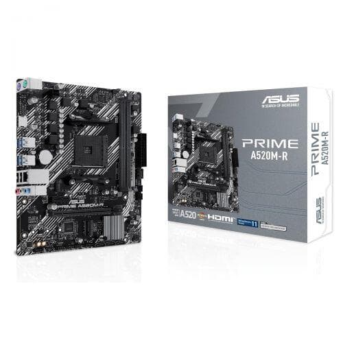 Placa M�e ASUS PRIME A520M-R AM4 DDR4 Micro-ATX - 90MB1H60-M0EAY0