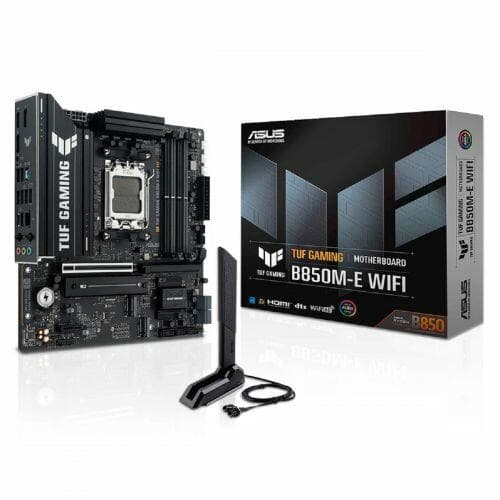 Placa M�e ASUS TUF GAMING B850M-E WIFI 6E AMD AM5 mATX DDR5