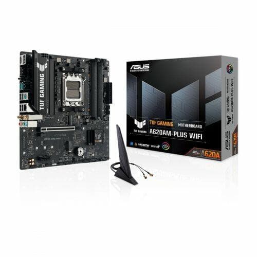 Placa M�e ASUS TUF GAMING A620AM-PLUS WIFI, AMD AM5 , m-ATX, DDR5, Wi-fi6