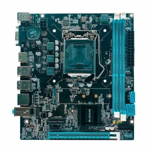 Placa M�e Bluecase H61 LGA1155 DDR3 M.2 Micro ATX - BMBH61-G2HG-M2 REV 3.0