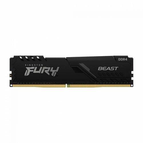 Mem�ria DDR4 Kingston Fury Beast, 16GB, 3200MHz, Preto, KF432C16BB1/16WP