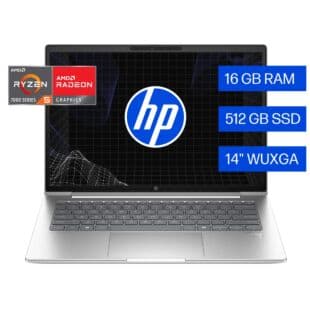 Notebook HP ProBook 445 G11, 14", AMD Ryzen™ 5, Windows 11 Pro, 16GB RAM, 512GB SSD, WUXGA