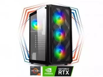 PC Gamer StellarX V 3X RGB - AMD Robust Edition (AMD Ryzen 7 7800X3D 8-Core, 16GB DDR5-5200, 1TB SSD NVMe, GeForce RTX 4060 8GB) + Water Cooler 240MM
