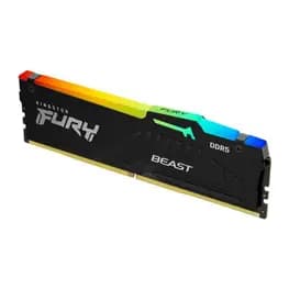 Memória Kingston Fury Beast RGB 16GB DDR5 5600MHz - KF556C40BBA-16