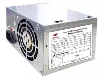 Fonte C3Tech 200W ATX12V PS-200V4 s/Cabo