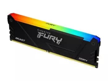 Memória Kingston Fury Beast RGB 16GB DDR4 3200MHz - KF432C16BB2A/16
