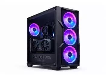PC Gamer Warlord IV PRO - i5 Edition (Intel Core i5-12400F 6-Core, 32GB DDR4-3200, 1TB SSD NVMe, Radeon RX 580 8GB)