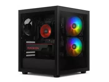 PC Gamer Atlantis 3X ARGB Robust - Limited Edition (AMD Ryzen 5 5500 6-Core, 16GB DDR4-3200, 500GB SSD NVMe, Radeon RX 550 4GB)