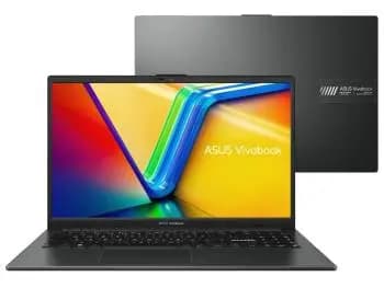 Notebook ASUS Vivobook Go 15 E1504FA (AMD Ryzen 5 7520U, 16GB LPDDR5, 512GB SSD NVMe, Tela 15,6" IPS FHD, KeepOS) Mixed Black - NJ1288