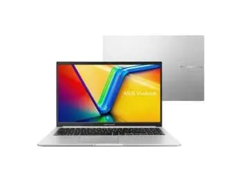 Notebook ASUS Vivobook 15 M1502YA (AMD Ryzen 7 5825U, 8GB DDR4, 512GB SSD NVMe, LED 15.6 FHD, AMD Radeon, KeepOS) NJ611