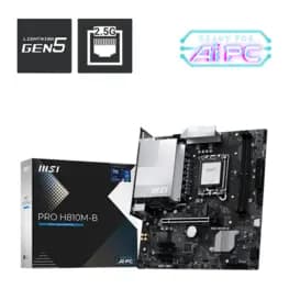 Placa Mãe MSI PRO H810M-B (LGA 1851/Intel H810/M.2/DDR5)