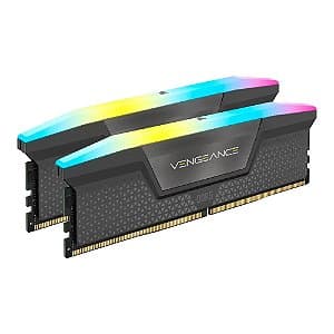 Memória Corsair Vengeance RGB 64GB (2x32GB) DDR5 5600Mhz C40 - CMH64GX5M2B5600Z40K