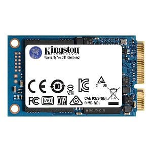 SSD 1TB Kingston KC600 mSATA SATA III com criptografia XTS-AEX de 256 bits - SKC600MS/1024G
