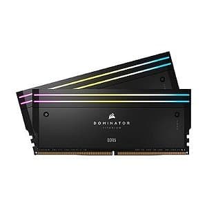 Memória Corsair Dominator Titanium RGB 32GB (2X16GB) DDR5 6000MHZ C30 - CMP32GX5