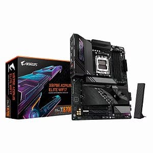 Placa Mãe Gigabyte X870E AORUS Elite Wi-Fi7 DDR5 AM5 ATX