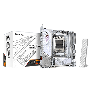 Placa Mãe Gigabyte X870I Aorus PRO Ice DDR5 AM5 Mini-ITX