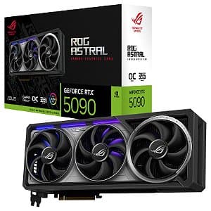 Placa de Vídeo ASUS ROG Astral GeForce RTX 5090 32GB GDDR7 512-bit - ROG-ASTRAL-RTX5090-O32G-GAMING