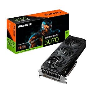 Placa de Vídeo Gigabyte GeForce RTX 5070 Windforce OC SFF 12GB GDDR7 192 bit - GV-N5070WF3OC-12GD