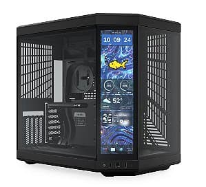 Gabinete Gamer HYTE Y70 Touch Infinite Pitch Tela Touch 14.9 C/ Cabo Riser Usb Type-C Black - CS-HYTE-Y70TTI-BB