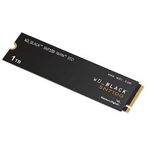 SSD 1TB Western Digital WD Black SN7100 M.2 NVMe 7250MBs/6900MBs - WDS100T4X0E