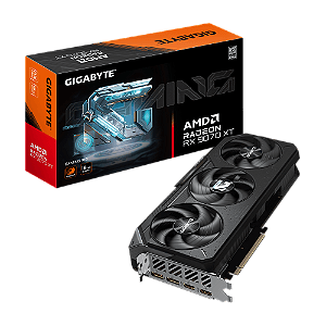 Placa de Vídeo Gigabyte Radeon RX 9070 XT Gaming 16GB GDDR6 256-Bit RDNA 4 - GV-R9070XTGAMING-16GD