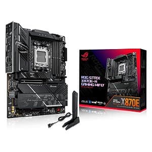 Placa Mãe ASUS ROG STRIX X870E-H Gaming WiFi7 DDR5 AM5 ATX