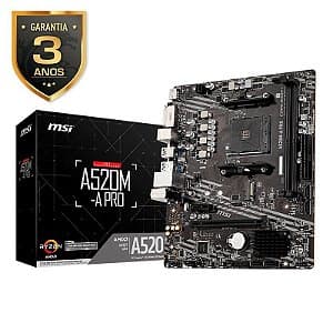 Placa Mãe MSI A520M-A PRO