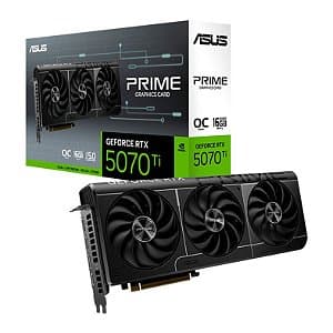 Placa de Vídeo ASUS GeForce RTX 5070 Ti Prime OC 16GB GDDR7 256 bit - PRIME-RTX5070TI-O16G