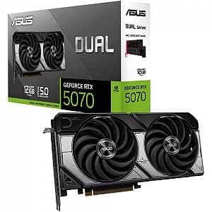 Placa de Vídeo ASUS GeForce RTX 5070 Dual 12GB GDDR7 192 bit - DUAL-RTX5070-12G