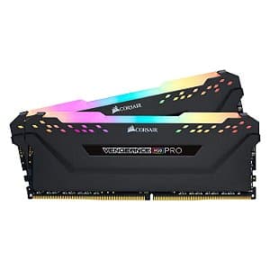 Memória RAM Corsair Vengeance Pro RGB 16GB DDR4 3200MHz C16 - CMW16GX4M2E3200C16-TUF