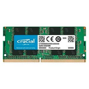 Memória RAM Crucial 8GB DDR4 3200MHz C22 para Notebook - CT8G4SFRA32A