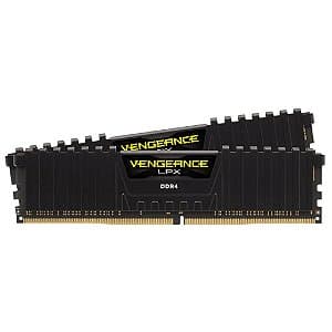 Memória Corsair Vengeance LPX 16GB (2x8GB) DDR4 3000 MHz C16 - CMK16GX4M2D3000C16
