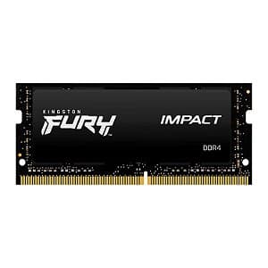 Memória RAM Kingston Fury Impact 32GB DDR4 3200MT C20 - s para Notebook - KF432S20IB-32
