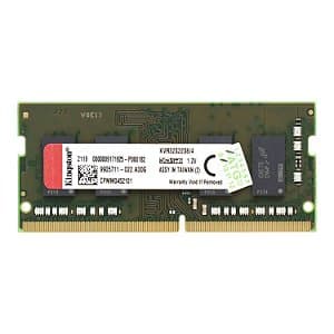 Memória RAM Kingston 4GB DDR4 3200MHz C22 para Notebook - KVR32S22S6/4